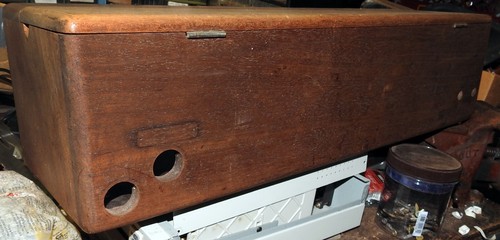 Broadcasting History una radio TFT vintage Atwater Kent mod 32, con tutti e 7 i tubi - Foto 12 di 12