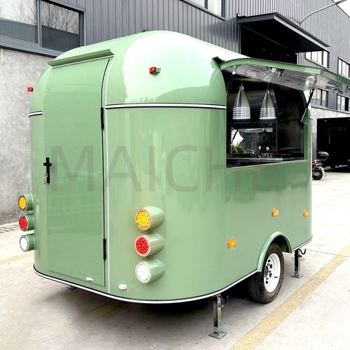 Mobile Kitchen Punk Style Icecrem Trailer Food Truck for Hot Dog Customizable - Picture 2 of 14