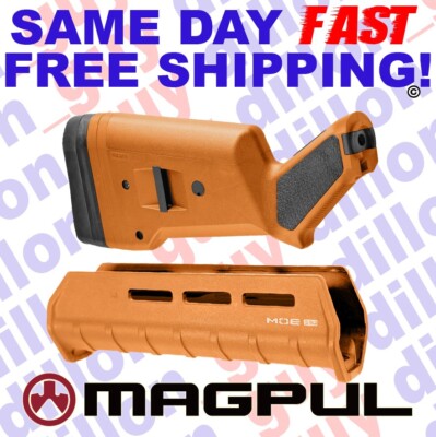 M-LOK Magpul for Mossberg 500/590 SGA Stock Forend Combo ORANG
