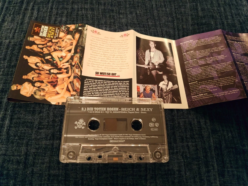 The Toten Hosen -  Reich & Sexy cassette mc Danzig Rammstein Green Day Offspring - Image 3 of 4