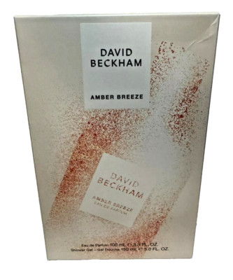 David Beckham Amber Breeze Eau De Parfum 2-pc gift set. Fragrance and Shower Gel