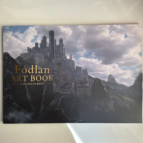 Original Fire Emblem Three Houses Limit Collection Fódlan Art Book