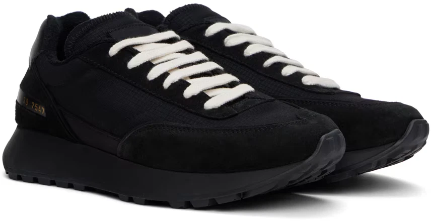 NUOVISSIME SNEAKERS CLASSICHE COMMON PROJECTS BLACK TRACK MADE IN ITALY TAGLIA 42