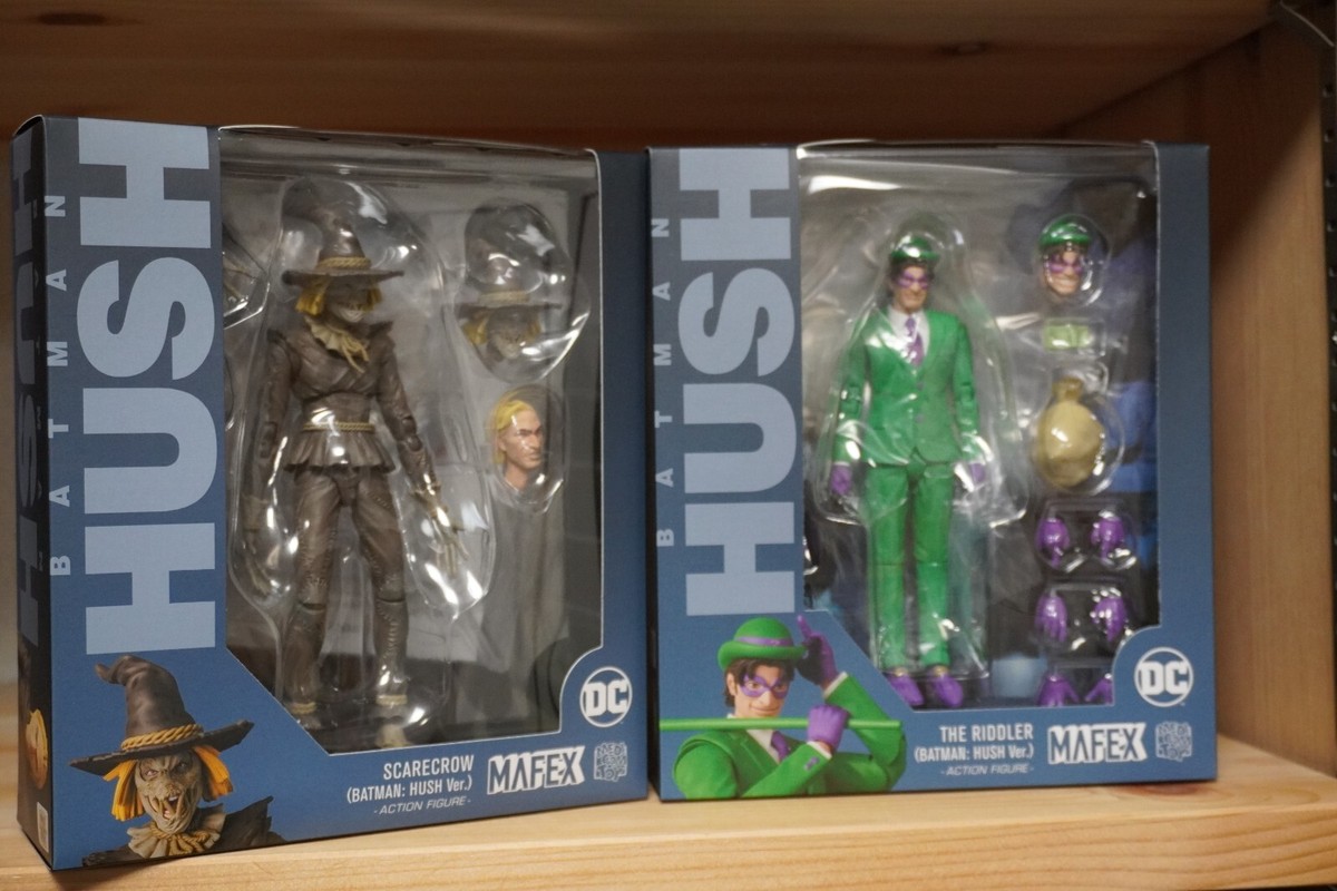 MAFEX No.229 Scarecrow & No.228 The Riddler BATMAN: HUSH Ver