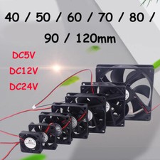 40mm 120mm 5/12/24V DC Brushless Cooling Fan Heatsink for Marine PC Case CPU