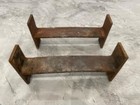 Howard Miller - H:603 - Iron - Andirons - Log Holder Fireplace Fire Box -Vintage — photo 6