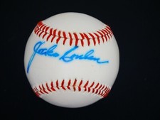 JOCKO CONLON SIGNED LEAGUE BASEBALL WITH PSA COA