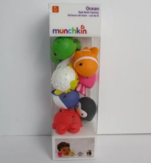 Munchkin Bebé Niño Niño Niña Océano Chorros Bañera Piscina Agua Juguete Regalo Foto 3 de 4