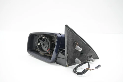 ⭐ 07-10 Bmw E63 650i Left Driver Side View Door Mirror Heated Auto Dip Black Oem