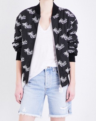 GCDS GCDS HOTEL SHELL UNISEX BOMBER JACKET Size M RRP £765