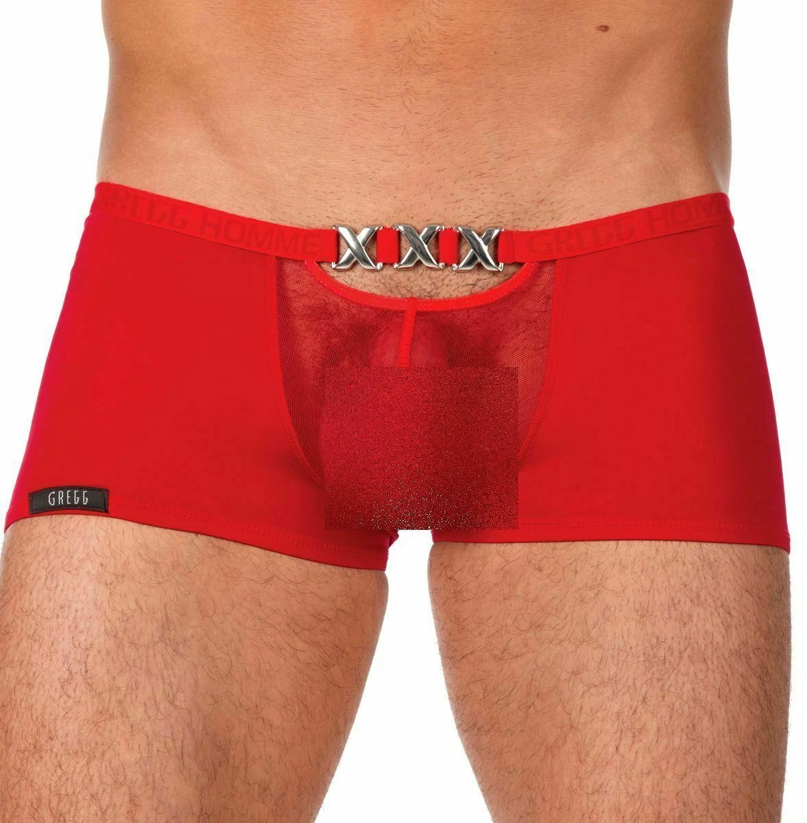 XS sexy boxer by Gregg Homme Pimp Boxer Brief Red Sensual XXX 96605 161 |  eBay
