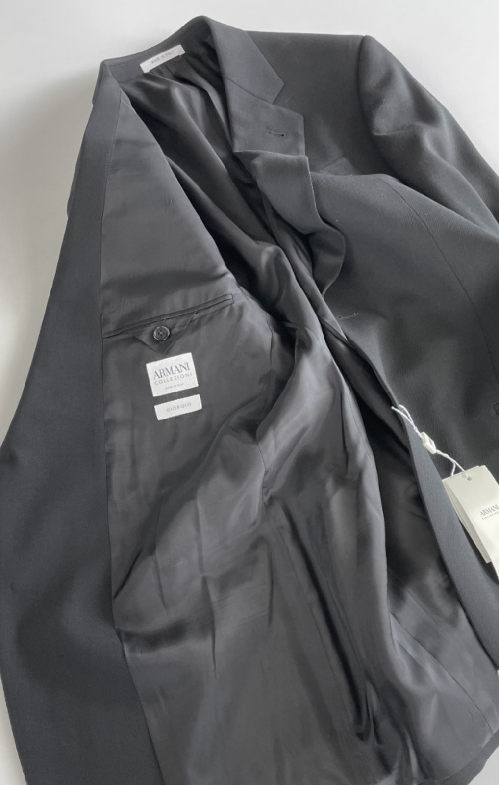 Armani Collezioni METROPOLITAN LINE Wool Suit Jacket Regular Blazer New 52 image 9