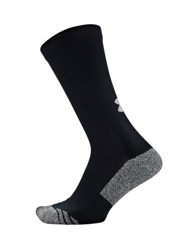 Calze Under Armour UA ArmourGrip Crew nere da uomo taglia 8-12 donna 9-12 - Foto 2 di 4
