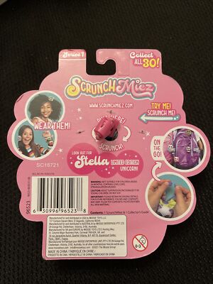 Scrunchmiez Squishie Hair Scrunchy Backpack Clip Toy Series 1 | eBay