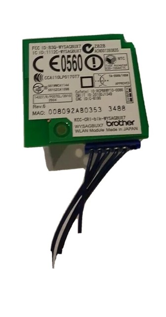 Brother WLAN Module WiFi B3q-wysagbux7. F for sale online | eBay