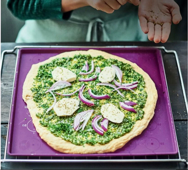 Tupperware Silikon Backunterlage Silikonform mit Rand - Bild 3 von 4