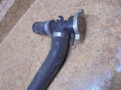2000 honda VFR 800 VFR800 Interceptor Coolant Cooling Radiator Fill Neck Tube 01