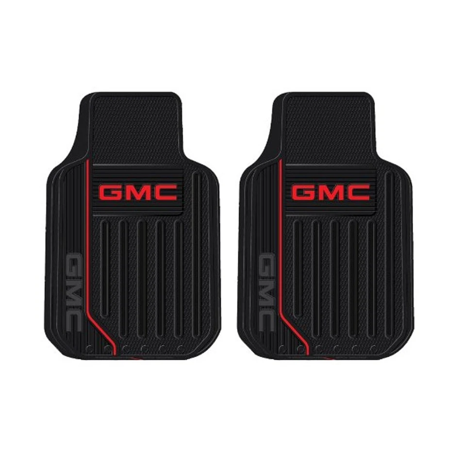 New 4pc GMC Elite Car Truck Front Rear Heavy Duty All Weather Rubber Floor Mats - Изображение 4 из 4