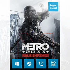 Metro 2033 Redux for PC Game Steam Key Region Free