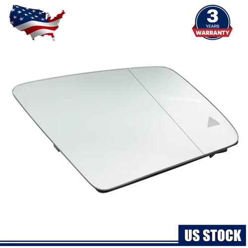 Right Side Mirror Glass Heat W/Blind Spot For Mercedes GL350 GL450 GL550 13-19