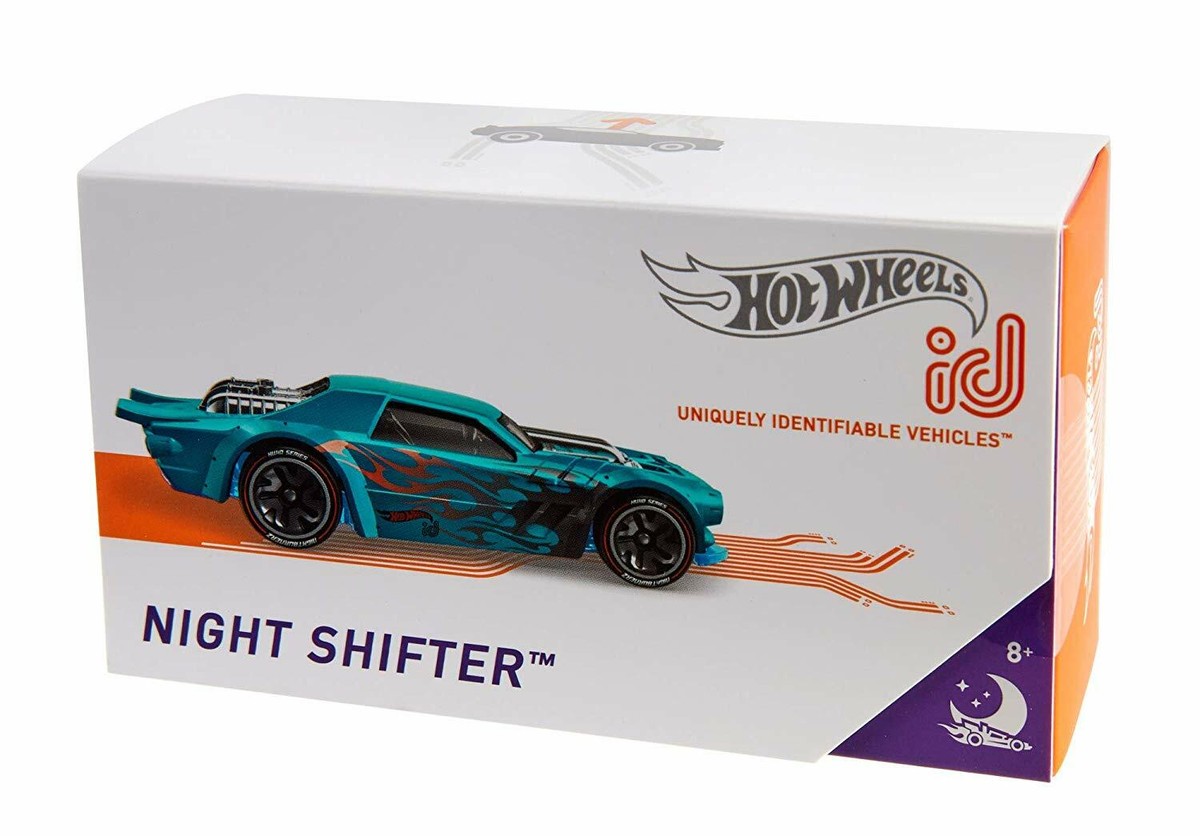 2019 Hot Wheels id NIGHT SHIFTER ☆blue☆NIGHTBURNERZ☆LIMITED RUN