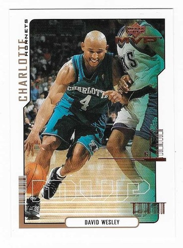 2000 Upper Deck MVP David Wesley #20 card
