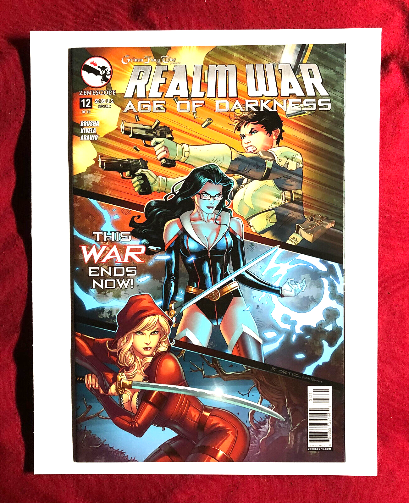 Grimm Fairy Tales Realm War Age of Darkness #12 NM Zenescope Comic