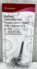 Singer Darning / Freehand / Embroidery Presser Foot For Low-Shank Sewing Machine