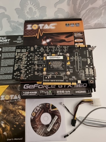 Zotac Nvidia GeForce GTX 560 1GB GDDR5 256 Bit Graphics Card Phys X - Picture 15 of 16
