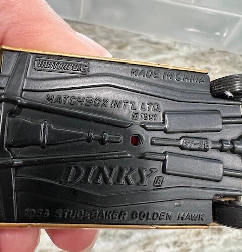 Vintage Matchbox Dinky Collection Dy-25 Studebaker Golden Hawk - Image 4 of 4