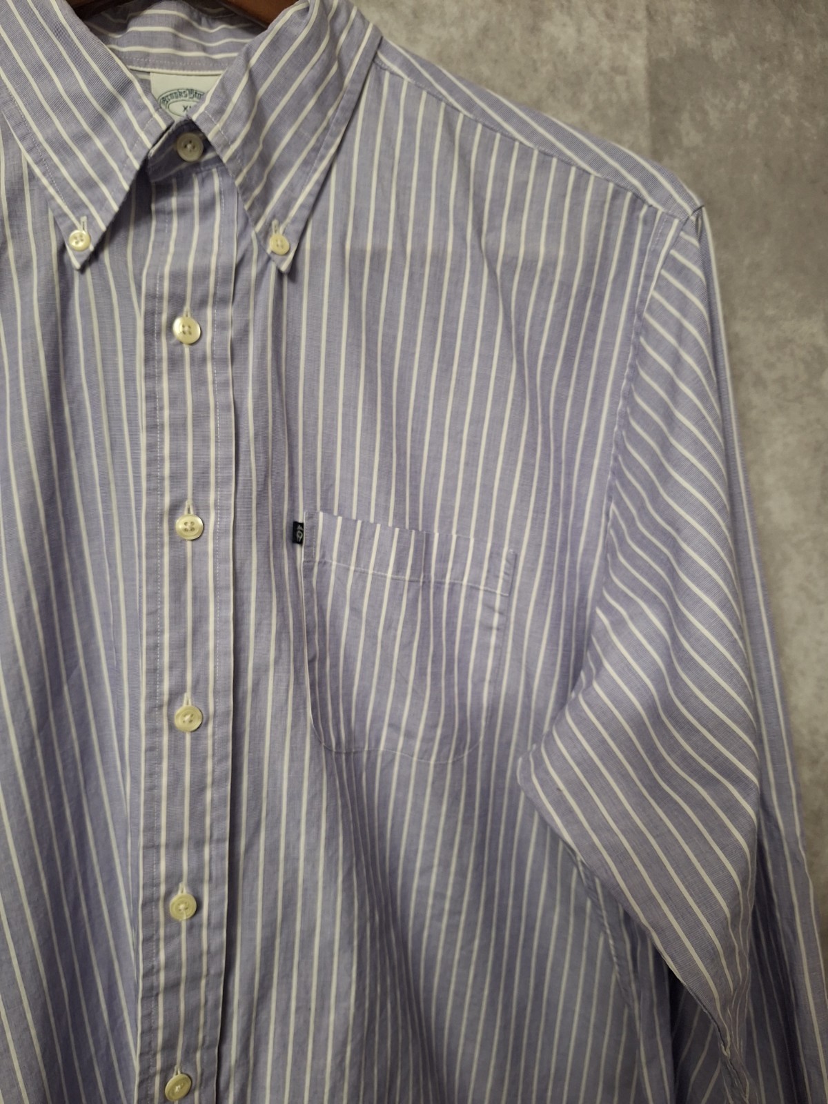 Brooks Brothers 346 Original Polo Button Up Shirt Mens Sz XL Slim Fit LS Cotton thumbnail 5