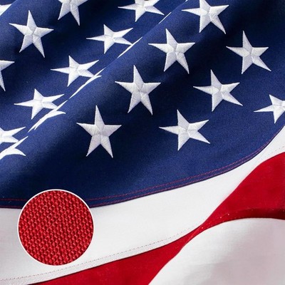 American Flag 3x5ft Ultra Durable for Outside, TearProof Spun Polyester, Embr...