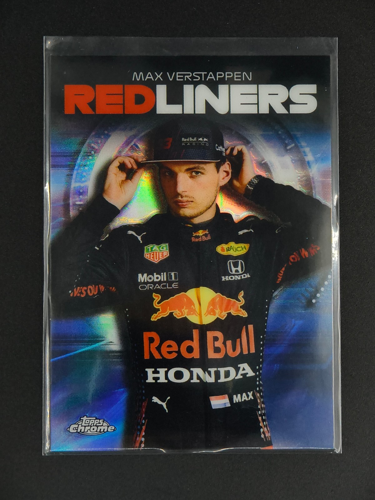 Max Verstappen 2021 Topps Chrome Formula 1 #RL-3 Redliners [2hk