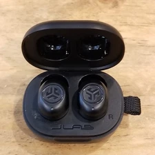 JLab JBuds Mini True Wireless Earbuds Used w/ Case 0314