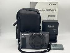 MINT w/Case Canon PowerShot SX620 HS 20.2 MP Black Digital Camera From JAPAN