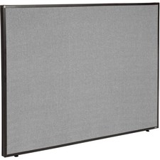 Global Industrial 60-1/4"W x 42"H Office Partition Panel Gray