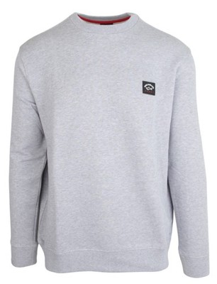 PAUL & SHARK YACHTING SPORT Herren Langarm Pullover Sweater Gr. L Rundhals Grau