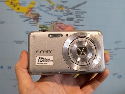 Sony Cyber-shot DSC-W710 16.1MP Digital Camera - Silver Fully