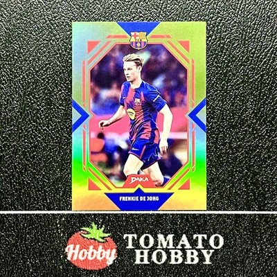 FRENKIE DE JONG /199 YELLOW REFRACTOR DAKA TOP AUDIENCE 2025-26 BARCELONA