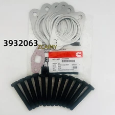 For Cummins 6c 6CT 8.3L Exhaust Manifold Gasket Set with Bolts 3932063/3929012