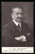 CPA M. Albert Peyronnet, Sénateur de l´Allier 