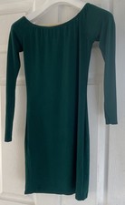 PLT Green bodycon Dress Size 8