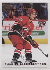 2021-22 Upper Deck Fleer Ultra Red Foil 74/91 Andrei Svechnikov #50 0c3