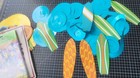 New/used mix  Beach Summer Theme Decor Dangler Party With Photo booth Face  — photo 4
