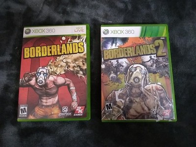 Borderlands/Borderlands 2 (Xbox 360) Tested W/Manuals