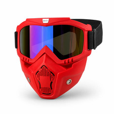 Dustproof Motocross Goggles Adjustable Motorcycle Dirt Bike Off Road Mask