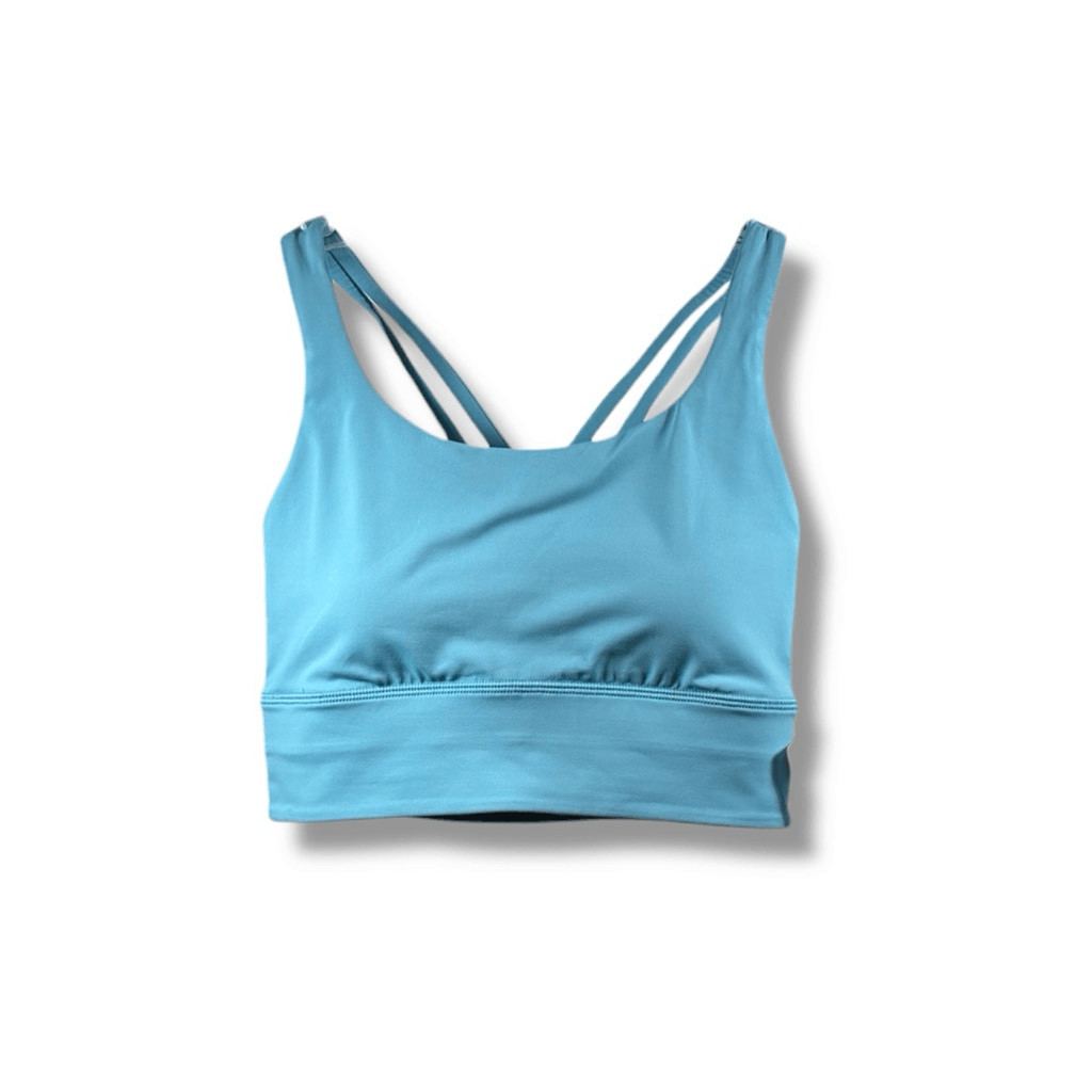 Lululemon NWT Energy Longline Bra in Wild Bluebell Size 4