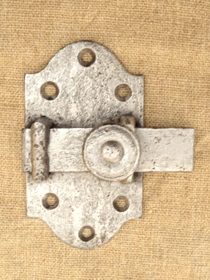 Ancien  loquet verrou fermeture de porte meuble ...  XIX ème - Photo 3/4