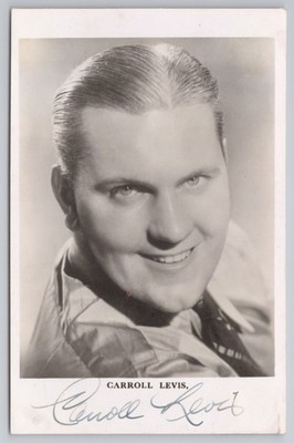 RPPC Radio Star Carroll Levis, Talent Scout, The Carroll Levis Discoveries