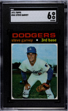 1971 Topps Steve Garvey Rookie SGC 6 EXMT RC #341 Baseball Card